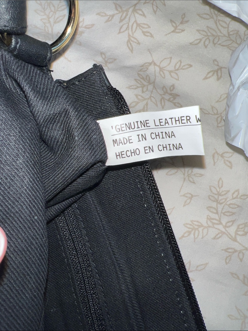 Elegant Black Leather Satchel with Gold Accent - Picture 12 of 16